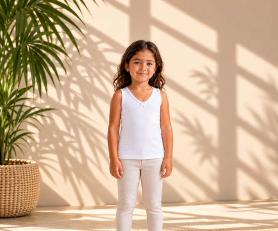 Girls White Collection